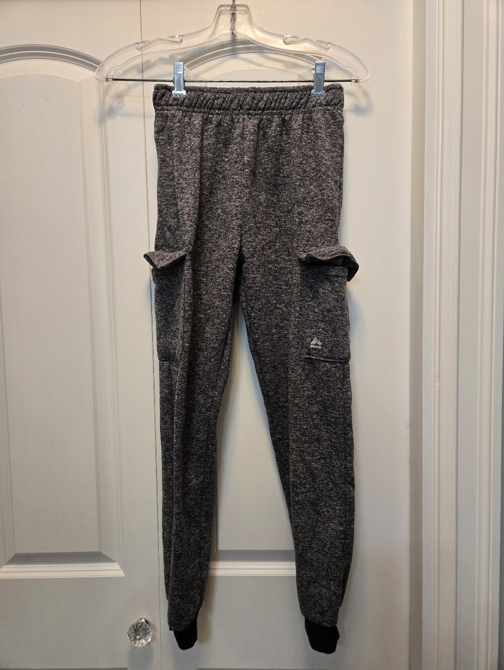 Rbx Kids Cargo Joggers - Gray Knit
